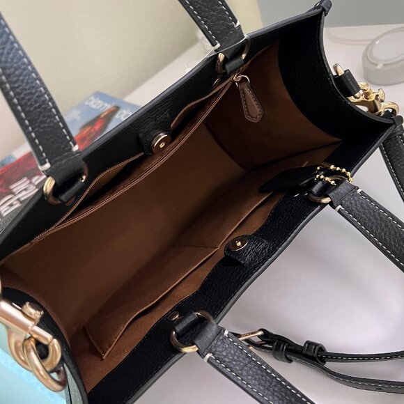 Coach Dempsey Carryall In Signature Canvas With Patches CC873 - Picture 8 of 8